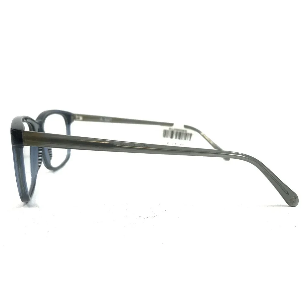Penguin Eyeglasses Frames THE HAYES IN Clear Blue Gray Square Full Rim 52-19-140